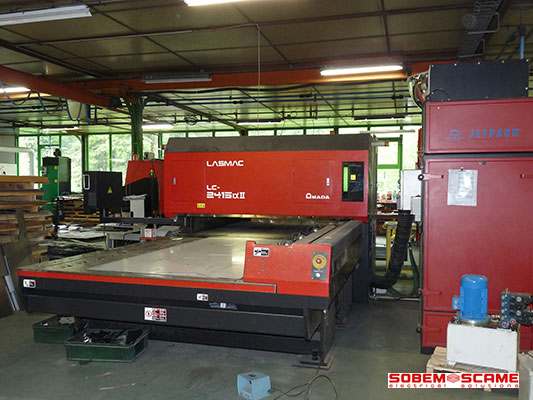 Sobem-Scame Découpe laser CNC AMADA